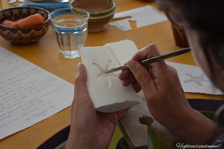 Workshop Ossa Sepia gieten 4